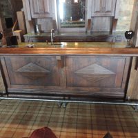 Footrails custom iron footrail