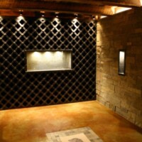 Wine Rooms iron Wine Room rack