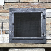 Hand Forged fireplace screen