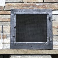 Hand Forged fireplace screen